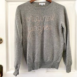 $250 LINGUA FRANCA Cashmere celebrity favorite "Original Gangasta"